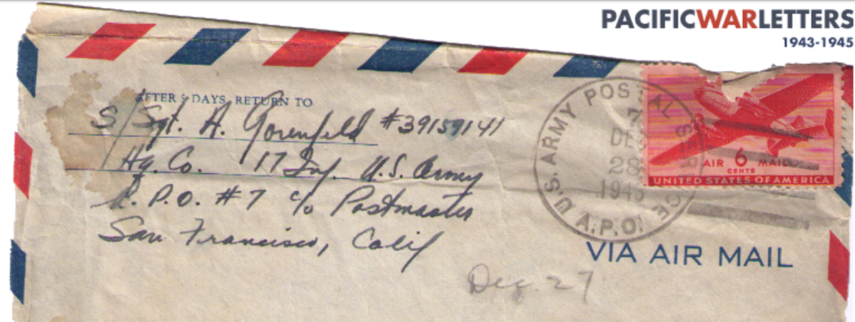 Pacific War Letters